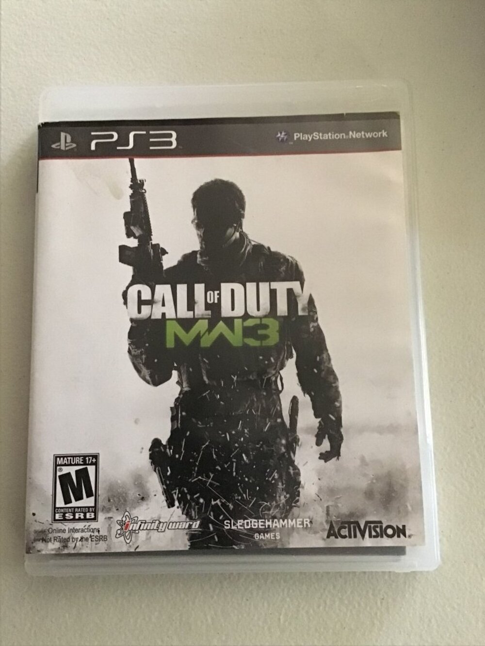 Call of Duty Modern Warfare 3 PS3 PlayStation 3 Complete CIB Activision Shooter